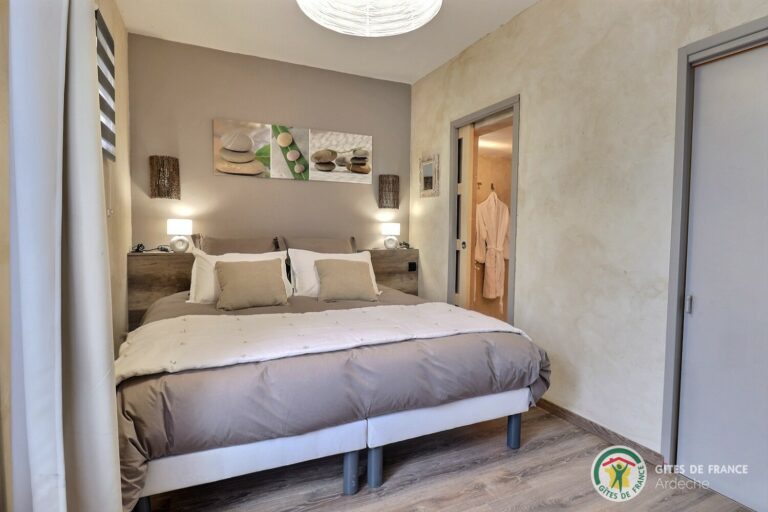 chambre 1 Gîtes de France Ardèche