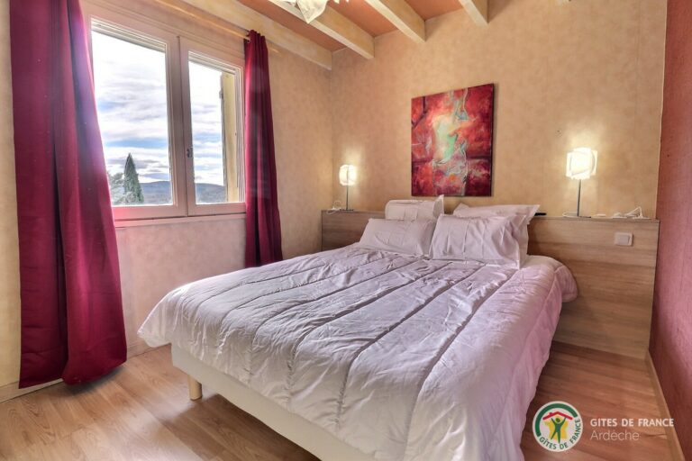 chambre 3 Gîtes de France Ardèche