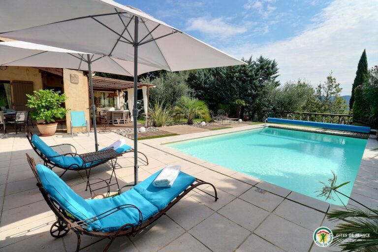 piscine privée Chauzon sud Ardèche
